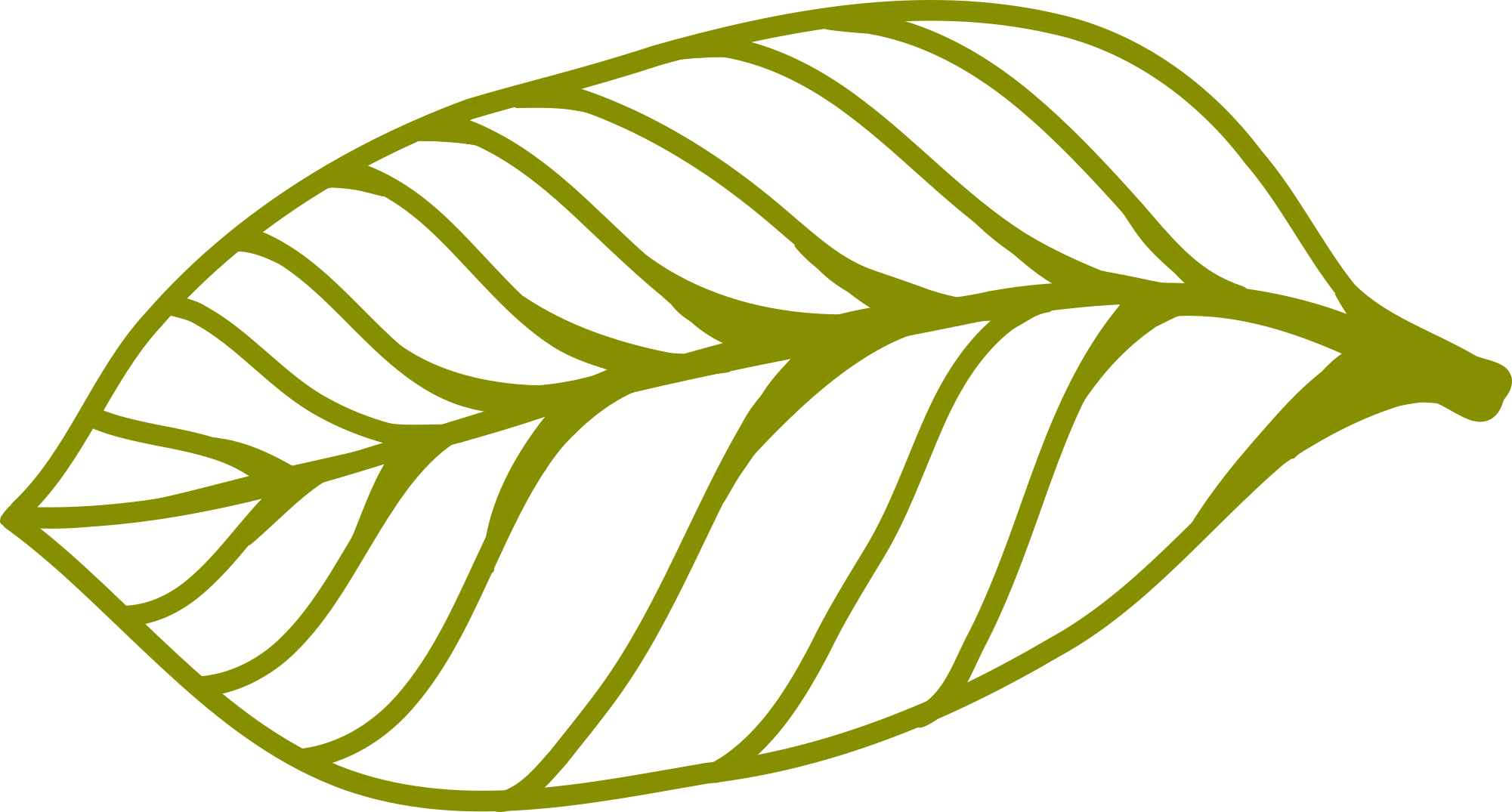 green coffee leaf as the coffee shop's logo